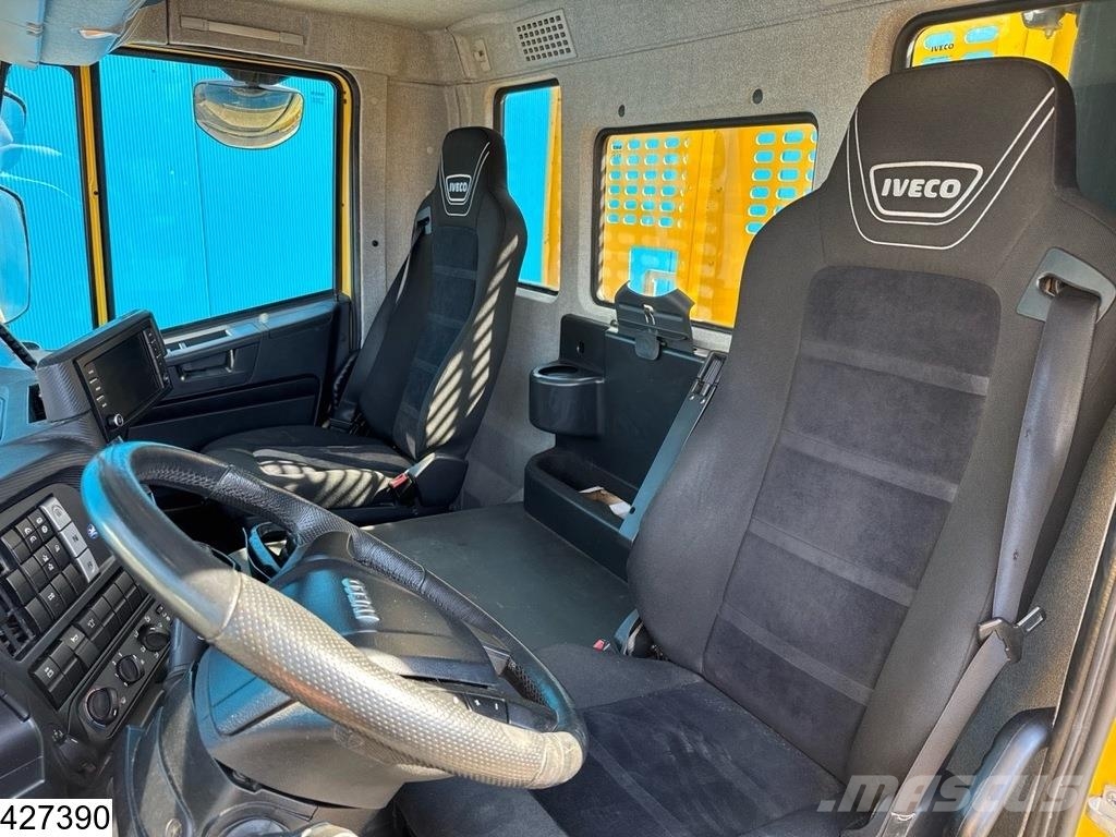 Iveco X-Way 480 8X4, EURO 6D, Retarder, Palfinger 平板式/側卸式卡車
