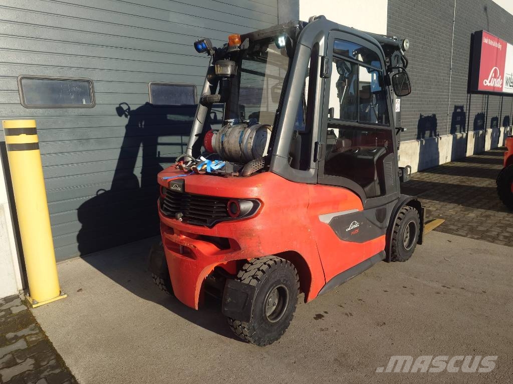 Linde H25T/1202-01 Container LPG'li forkliftler
