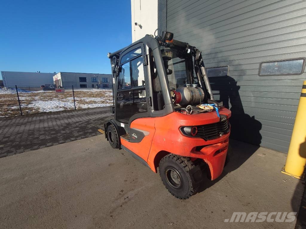 Linde H25T/1202-01 Container LPG'li forkliftler