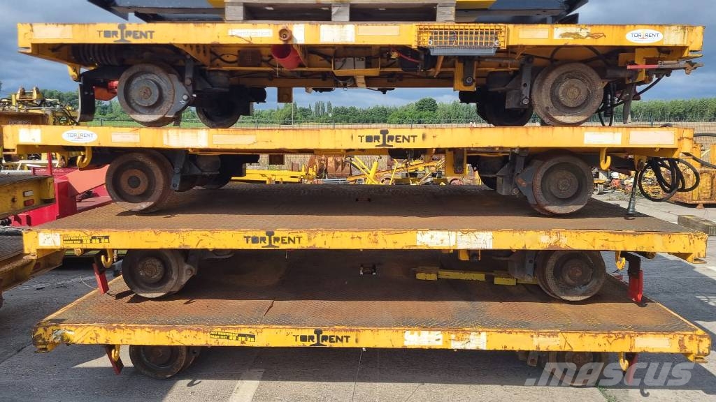 Rail Trailer 3.5M / 3.8M / 4M Rail Trailer Philmo Equipamento de Construção de Linha Férrea
