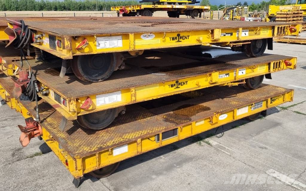 Rail Trailer 3.5M / 3.8M / 4M Rail Trailer Philmo Equipamento de Construção de Linha Férrea