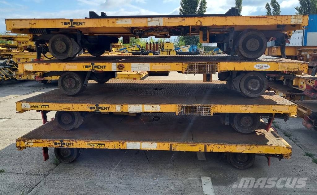 Rail Trailer 3.5M / 3.8M / 4M Rail Trailer Philmo Equipamento de Construção de Linha Férrea