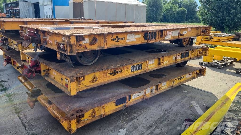 Rail Trailer 3.5M / 3.8M / 4M Rail Trailer Philmo Equipamento de Construção de Linha Férrea