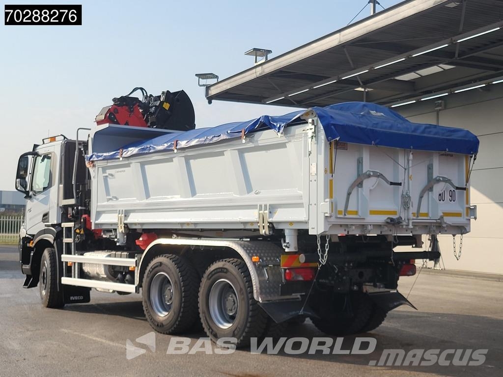 Iveco X-Way 480 6X4 NEW! HMF 2243Z-RCS Z-Crane kran 12m3 Грузовики-Самосвалы