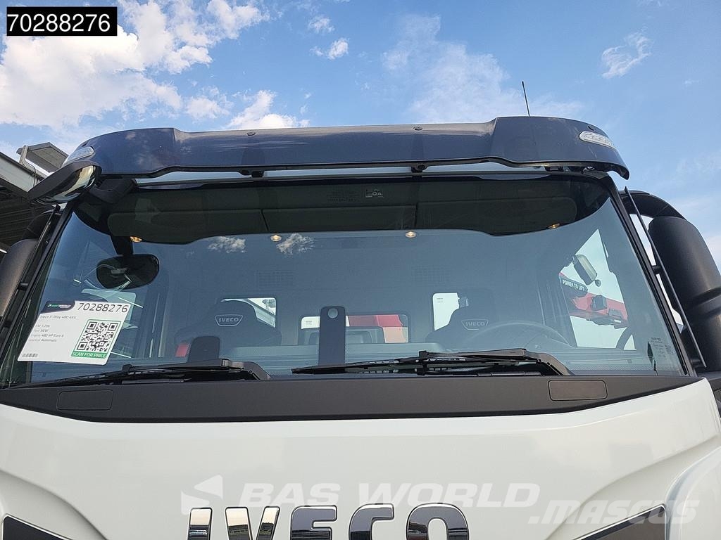 Iveco X-Way 480 6X4 NEW! HMF 2243Z-RCS Z-Crane kran 12m3 Грузовики-Самосвалы