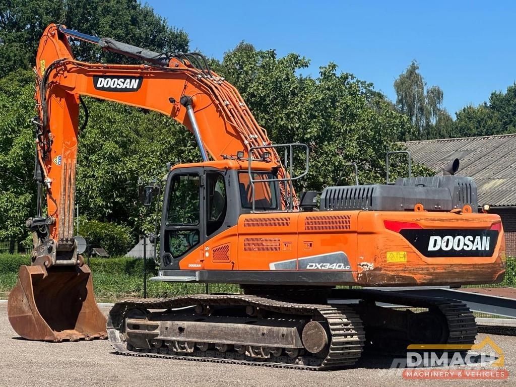 Doosan DX340 LC-5 Dutch machine - TOP condition Pelle spéciale