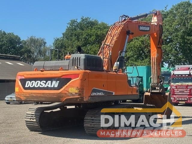 Doosan DX340 LC-5 Dutch machine - TOP condition Pelle spéciale
