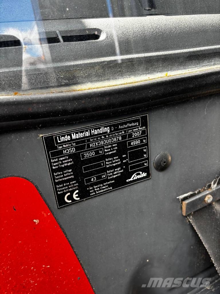 Linde H 35 D Dizelski viljuškari