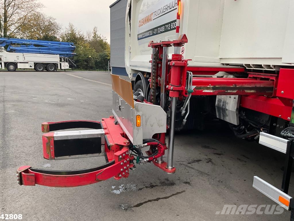 DAF FAN CF 290 VDL Translift zijlader Popelářské vozy