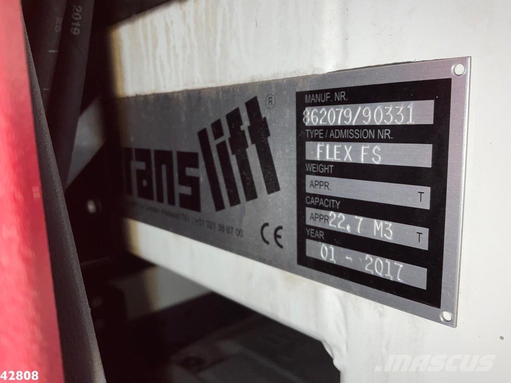 DAF FAN CF 290 VDL Translift zijlader Komunalni tovornjaki
