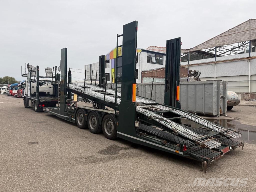 Scania P410 RHD 6X2 EURO 6 + HUNWICK 3 AXLE TRAILER Evakuatori