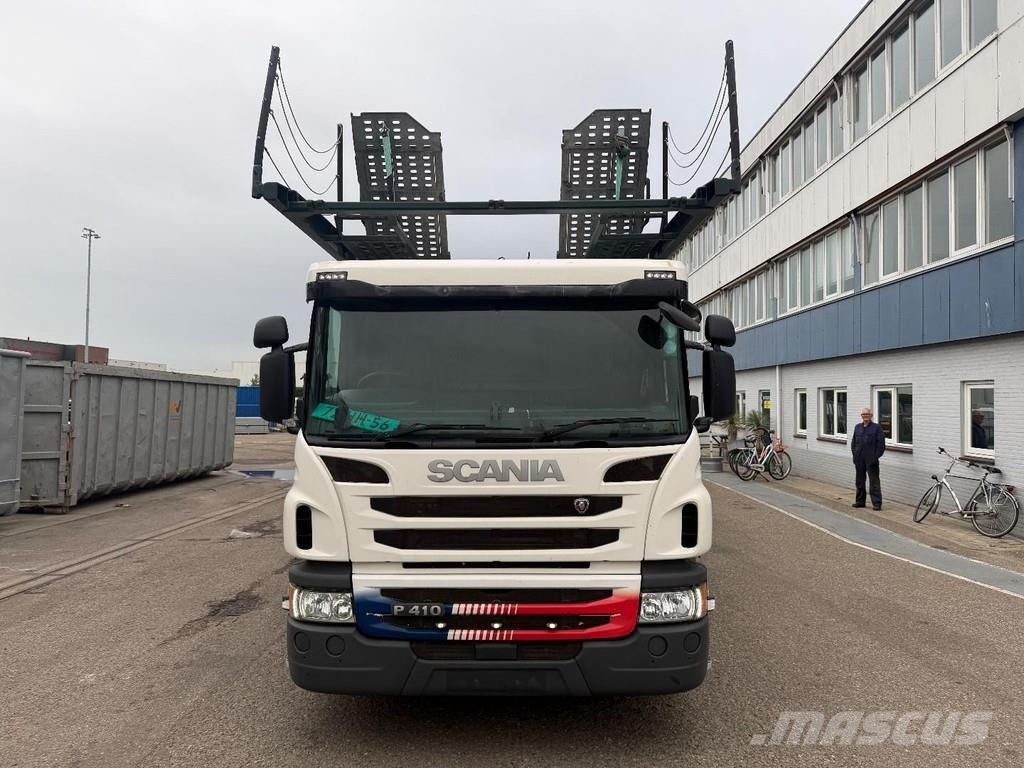 Scania P410 RHD 6X2 EURO 6 + HUNWICK 3 AXLE TRAILER Evakuatori