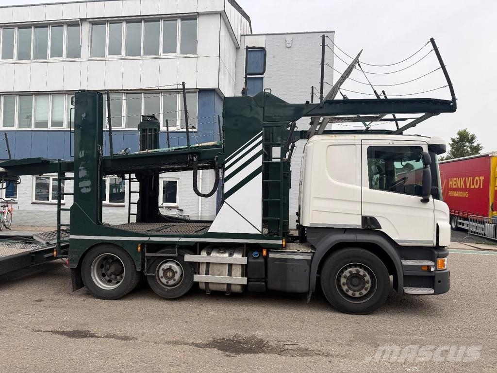 Scania P410 RHD 6X2 EURO 6 + HUNWICK 3 AXLE TRAILER Evakuatori