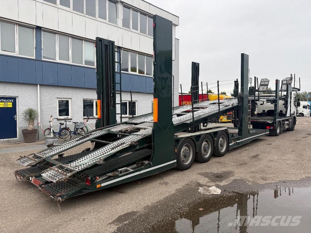 Scania P410 RHD 6X2 EURO 6 + HUNWICK 3 AXLE TRAILER Evakuatori