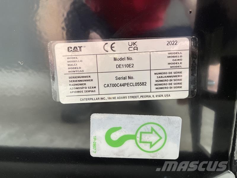 CAT DE 110 E 2 Γεννήτριες ντίζελ