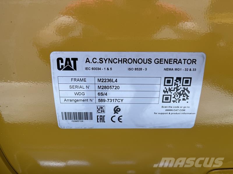 CAT DE 110 E 2 Γεννήτριες ντίζελ