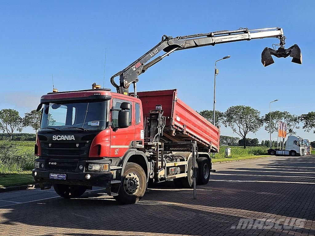 Scania P410 HIAB XS122 Kiperi kamioni