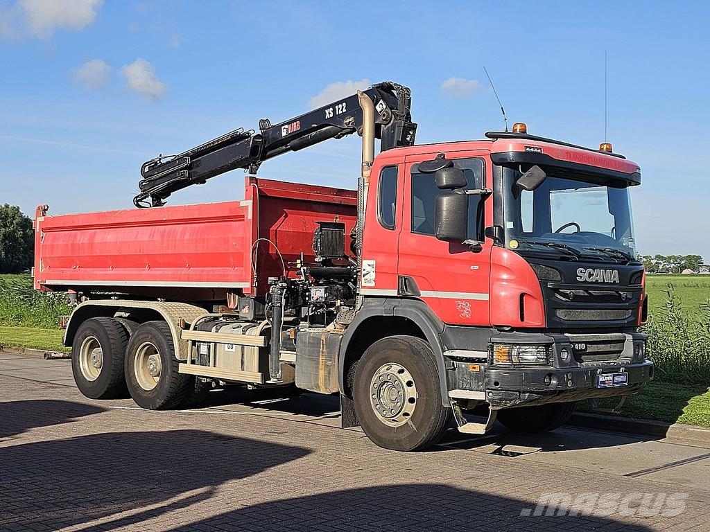 Scania P410 HIAB XS122 Kiperi kamioni