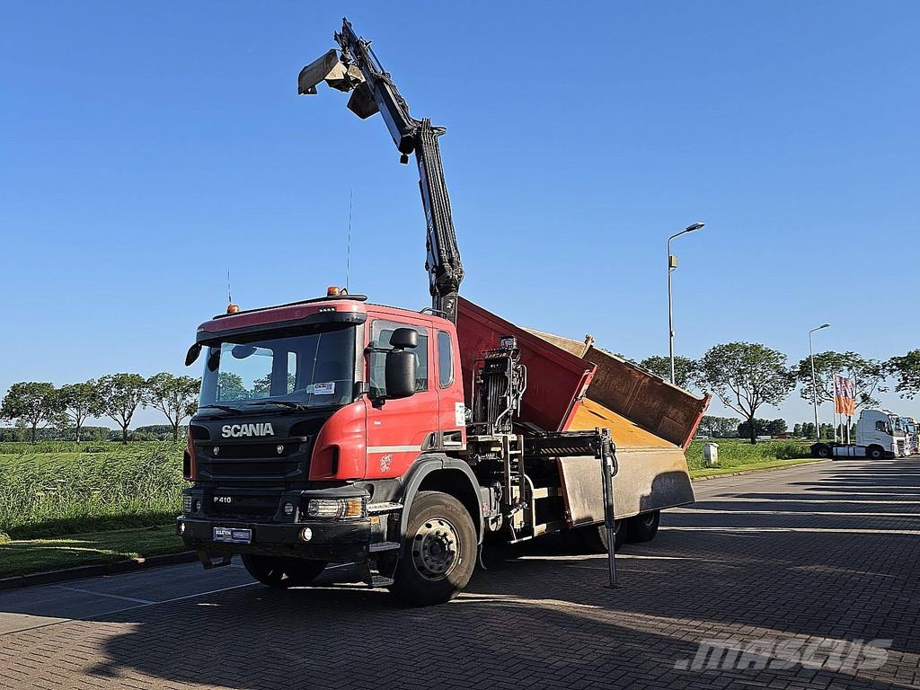 Scania P410 HIAB XS122 Kiperi kamioni
