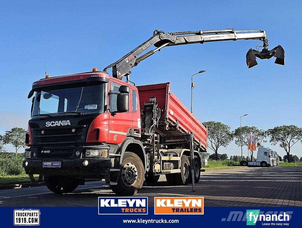 Scania P410 HIAB XS122 Kiperi kamioni