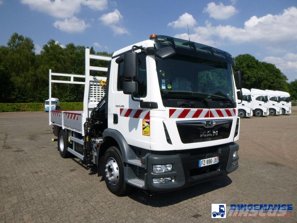 MAN TGM 15.290 4x2 + HIAB 092 B3 HIDUO Mobiilinosturit