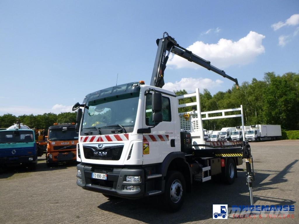 MAN TGM 15.290 4x2 + HIAB 092 B3 HIDUO Mobiilinosturit