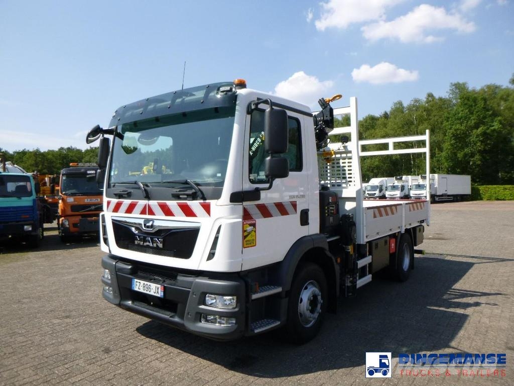 MAN TGM 15.290 4x2 + HIAB 092 B3 HIDUO Mobiilinosturit