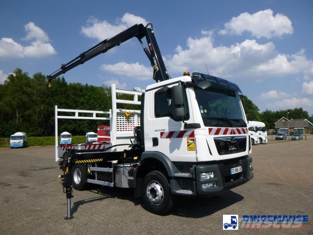 MAN TGM 15.290 4x2 + HIAB 092 B3 HIDUO Mobiilinosturit