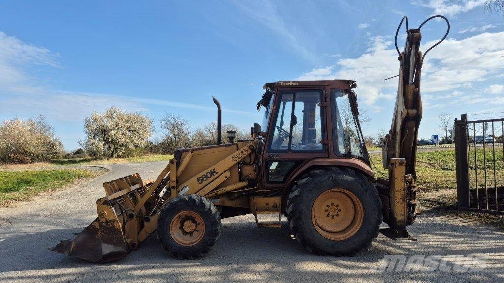 Case 580 K Turbo, 1989, France Used backhoe loaders Mascus New