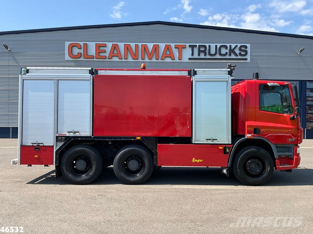 DAF FAT 75 CF 360 6x4 ZIEGLER Feuerwehr / schuimbluswa Camiones de bomberos