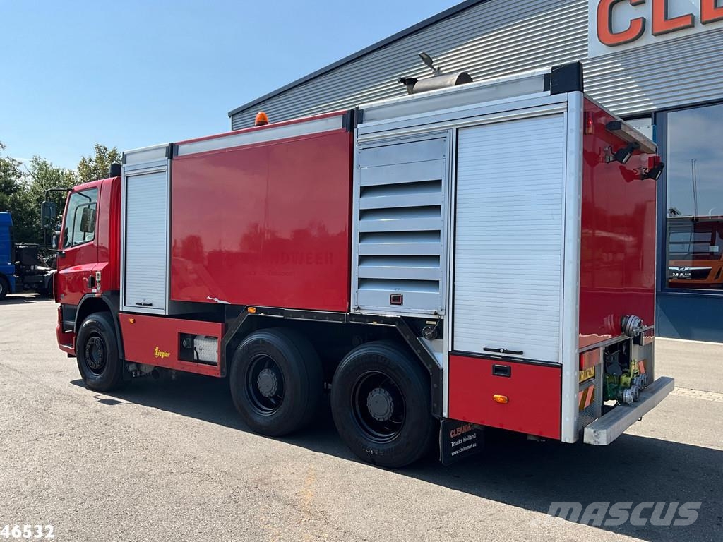 DAF FAT 75 CF 360 6x4 ZIEGLER Feuerwehr / schuimbluswa Camiones de bomberos
