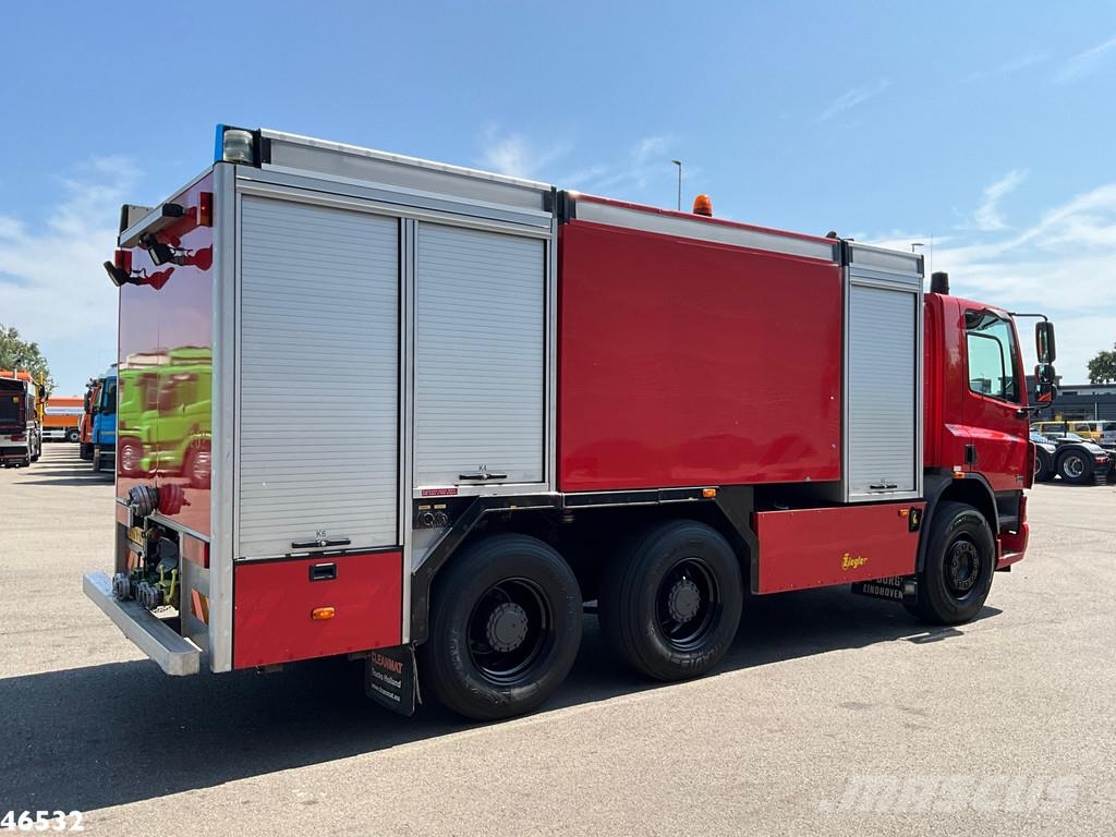 DAF FAT 75 CF 360 6x4 ZIEGLER Feuerwehr / schuimbluswa Camiones de bomberos