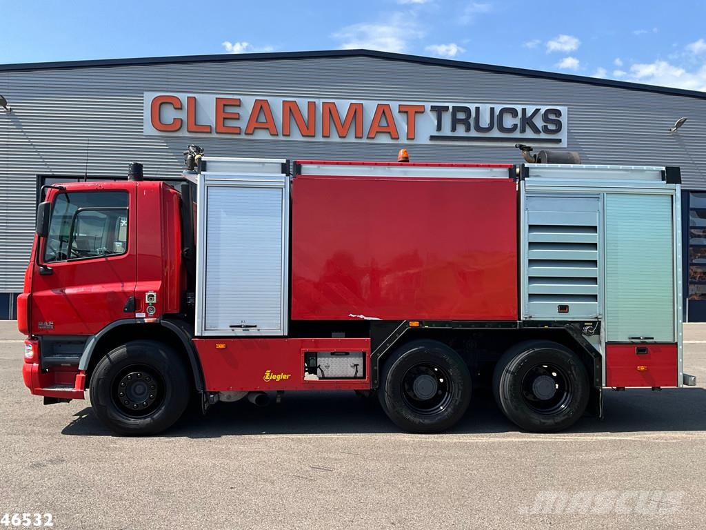 DAF FAT 75 CF 360 6x4 ZIEGLER Feuerwehr / schuimbluswa Camiones de bomberos