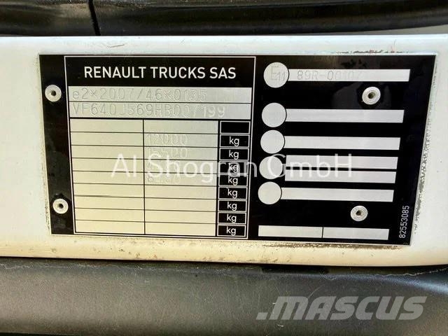 Renault D 12.220 / Carrier Supra 750 / LBW شاحنات بدرجة حرارة قابلة للضبط