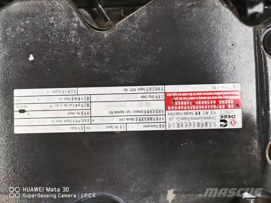 Cummins ISDe210 30 loader engine/loader motor Motorer