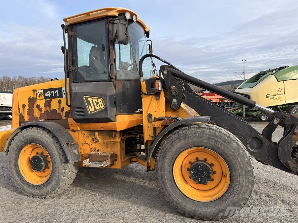 JCB 411 HT Cargadoras sobre ruedas