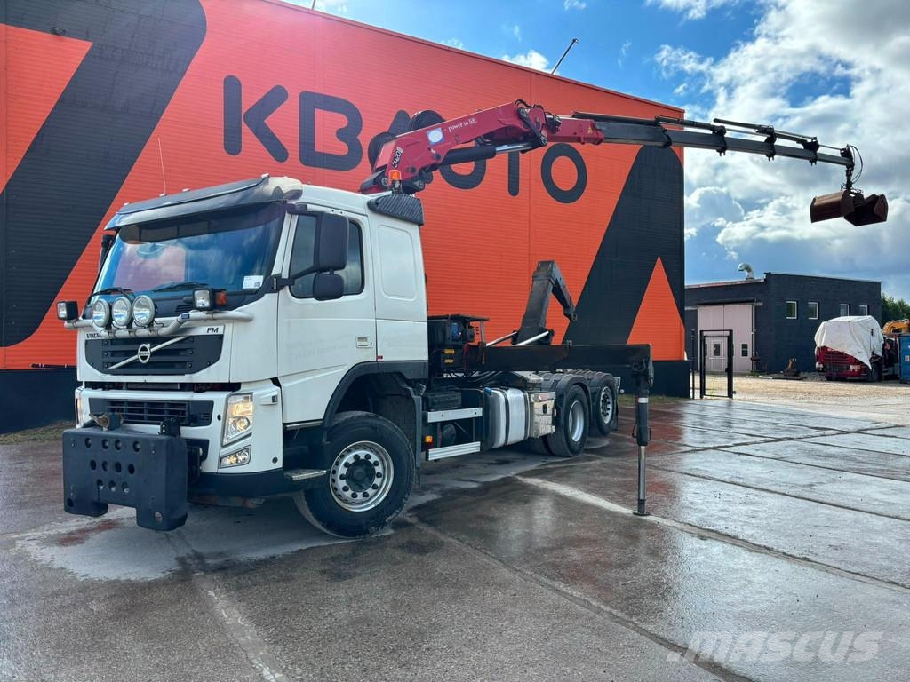 Volvo FM 450 6x2*4 HMF 2420 K5 / PALIFT L=4750 mm Smagās mašīnas ar celtni
