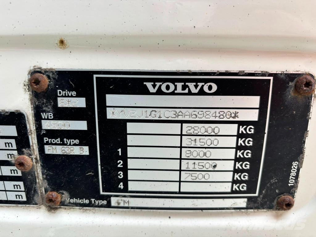 Volvo FM 450 6x2*4 HMF 2420 K5 / PALIFT L=4750 mm Smagās mašīnas ar celtni