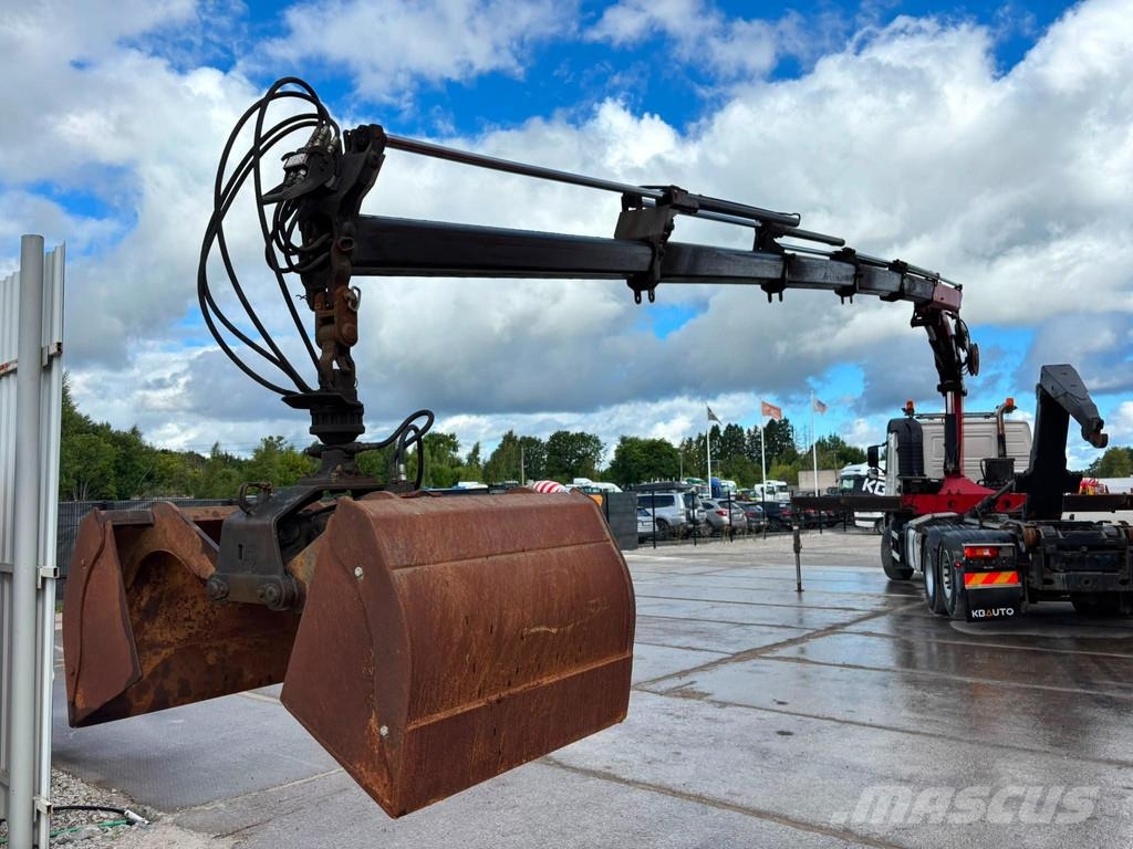 Volvo FM 450 6x2*4 HMF 2420 K5 / PALIFT L=4750 mm Smagās mašīnas ar celtni