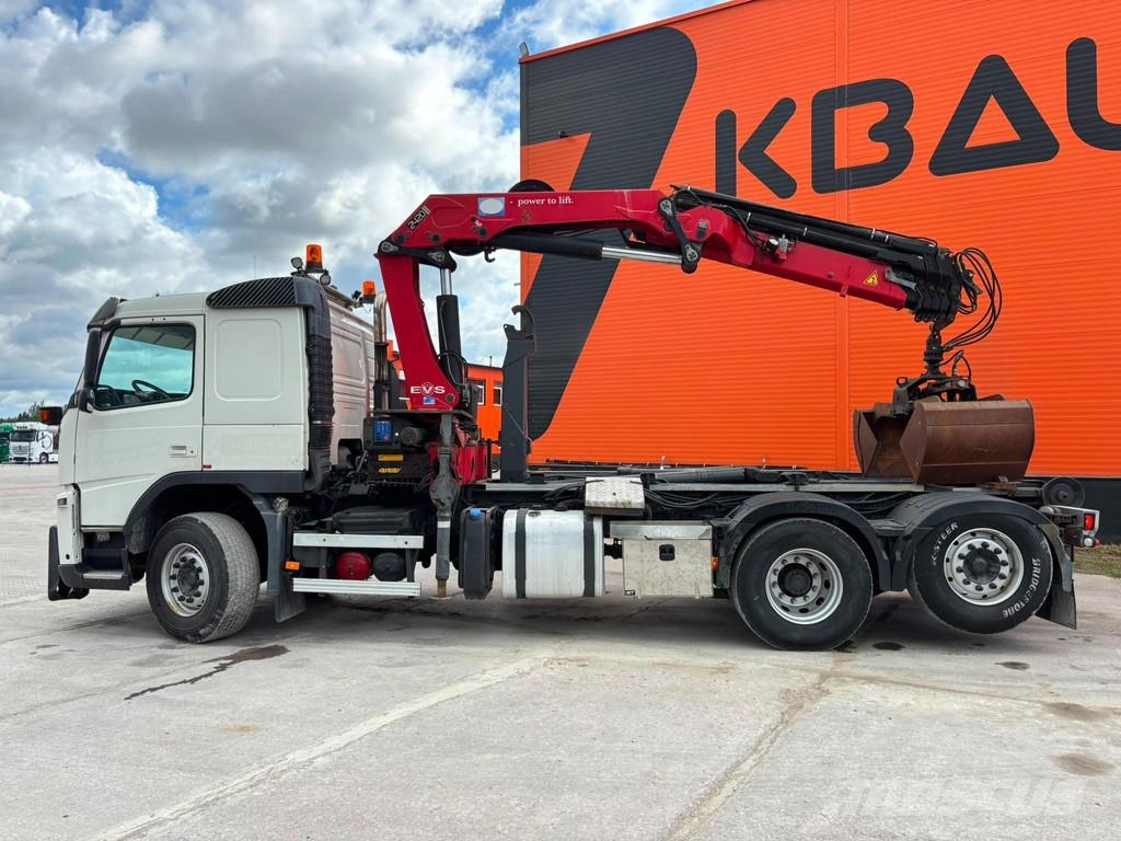 Volvo FM 450 6x2*4 HMF 2420 K5 / PALIFT L=4750 mm Smagās mašīnas ar celtni