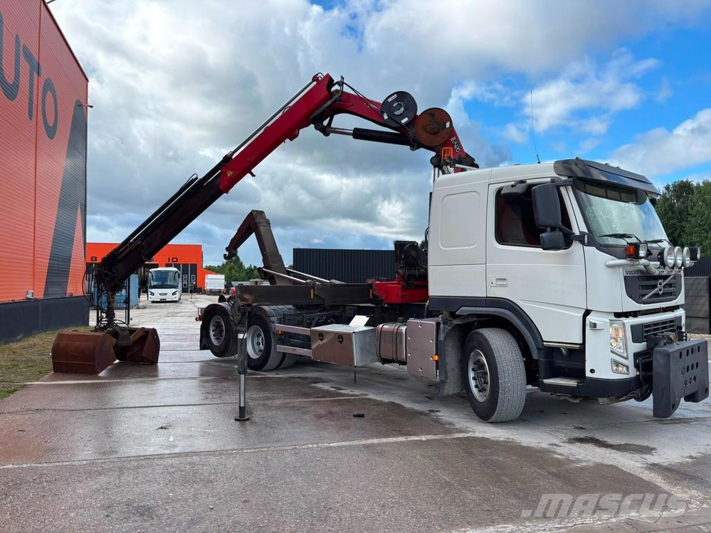 Volvo FM 450 6x2*4 HMF 2420 K5 / PALIFT L=4750 mm Smagās mašīnas ar celtni