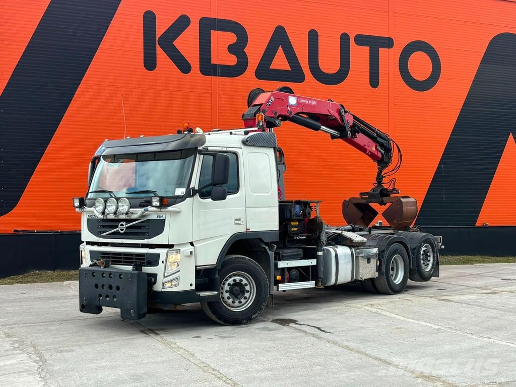 Volvo FM 450 6x2*4 HMF 2420 K5 / PALIFT L=4750 mm Smagās mašīnas ar celtni