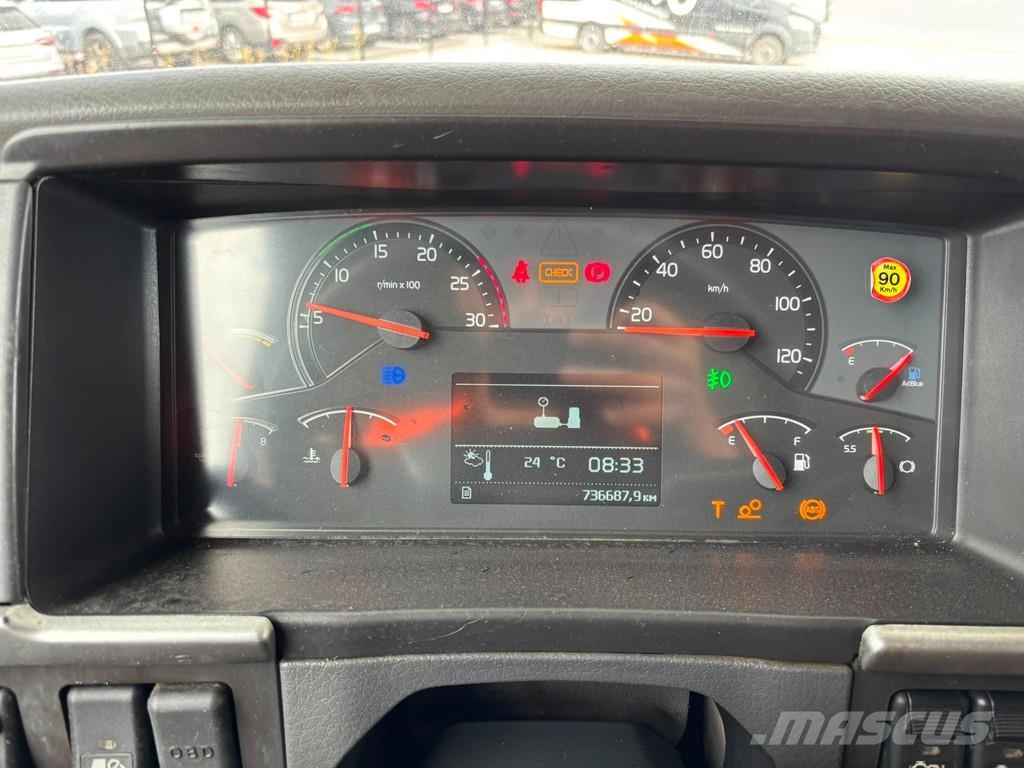 Volvo FM 450 6x2*4 HMF 2420 K5 / PALIFT L=4750 mm Smagās mašīnas ar celtni