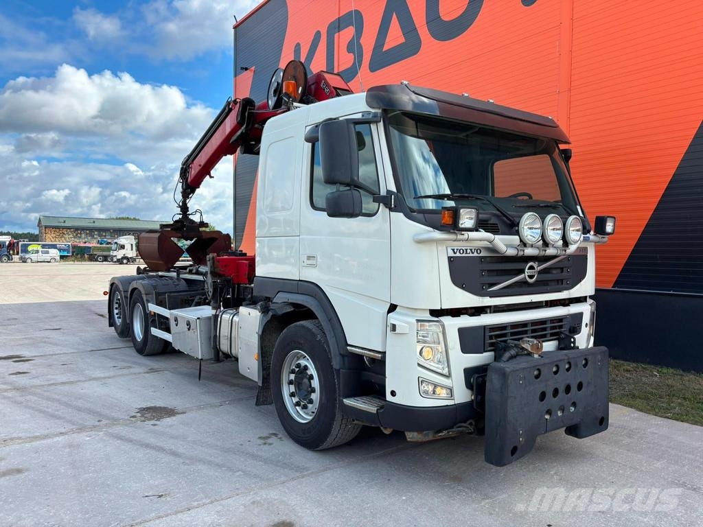 Volvo FM 450 6x2*4 HMF 2420 K5 / PALIFT L=4750 mm Smagās mašīnas ar celtni