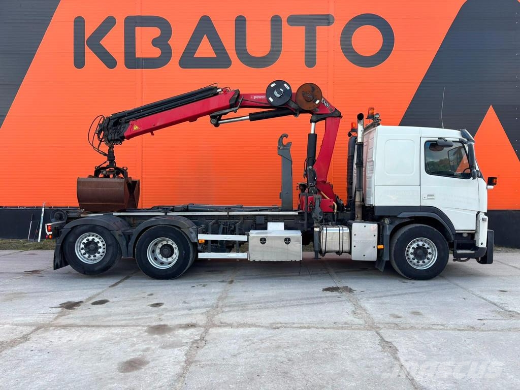 Volvo FM 450 6x2*4 HMF 2420 K5 / PALIFT L=4750 mm Smagās mašīnas ar celtni