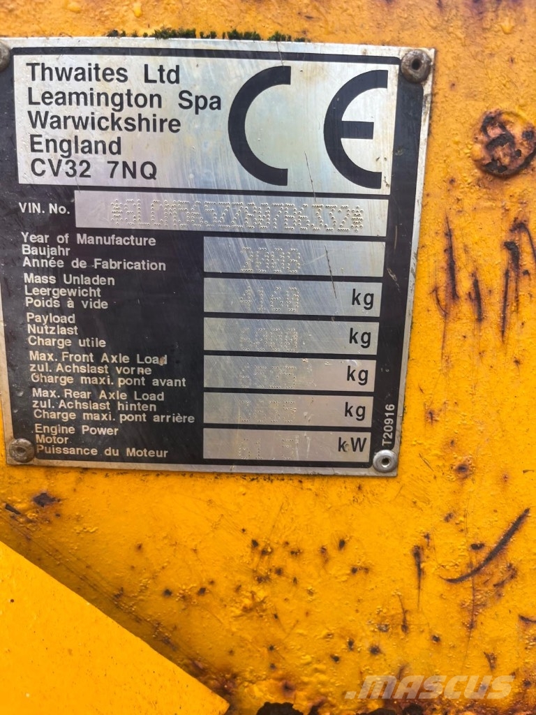 Thwaites 6T Vehículos compactos de volteo