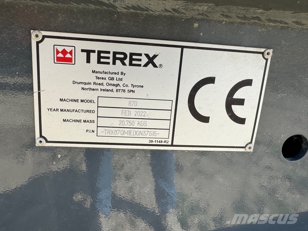 Terex 870 Rastreadores móveis