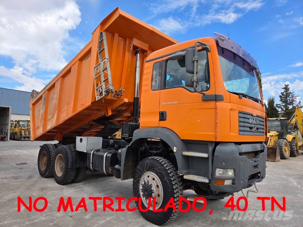 MAN TGA 40.410 Tipper trucks