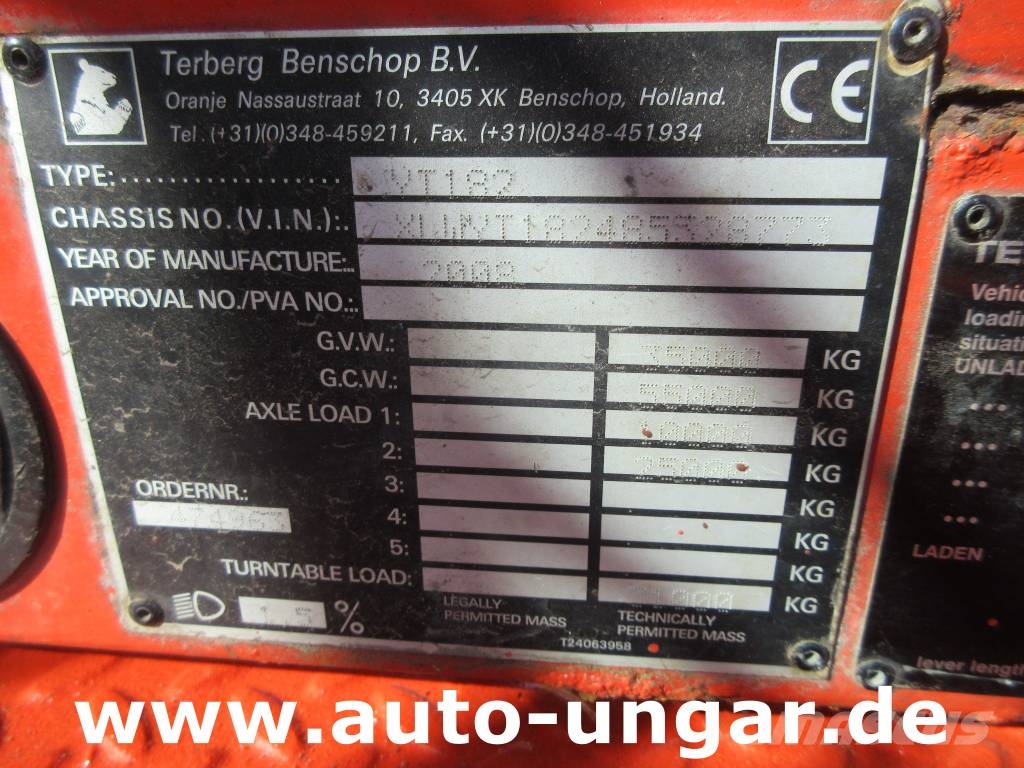 Terberg YT 182 8.142 Betriebsstunden Terminalzugmaschine 码头牵引车