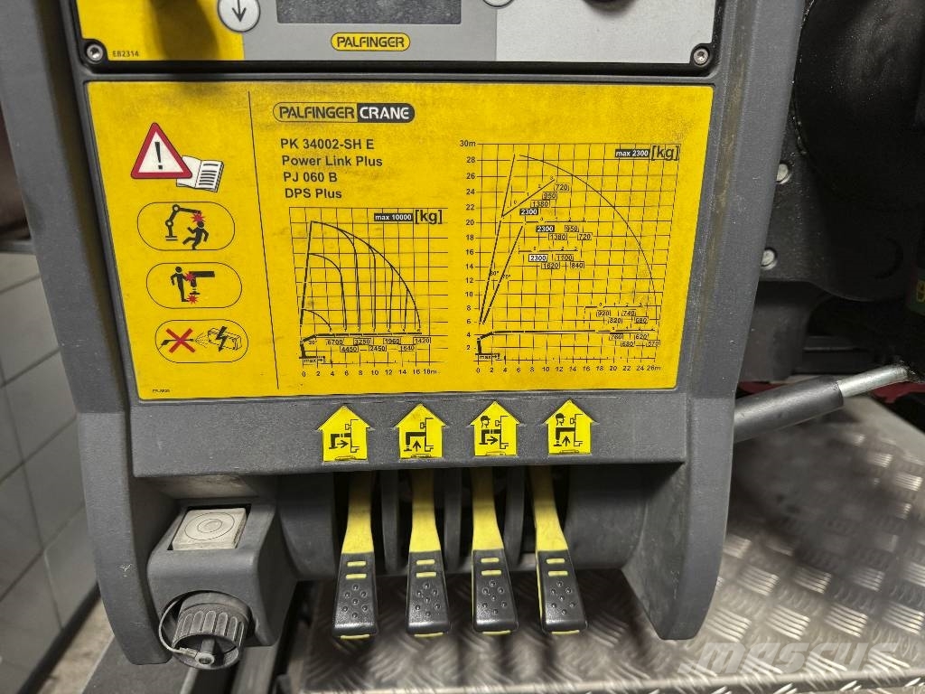 MAN TGS 26.430 Palfinger PK 34002SH-E Funk+Seilwinde Darus teherautók